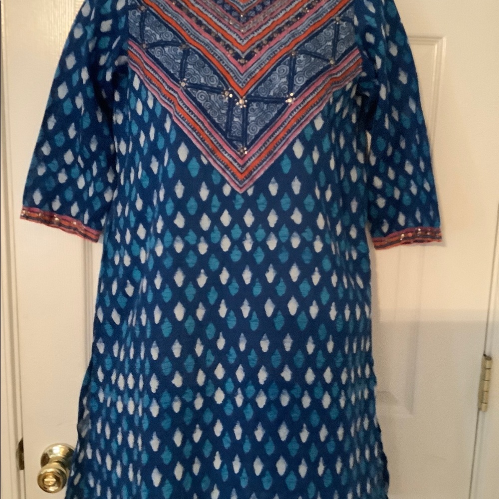 Pakistani designer shalwar kameez
